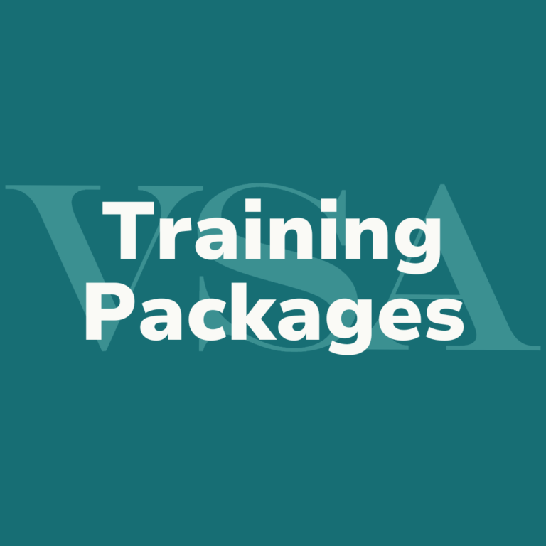 button to press to be taken to details of the training packages available